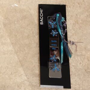 NWT ~ Engraved Metal Bookmark with Decorative Tassel for Book Lovers